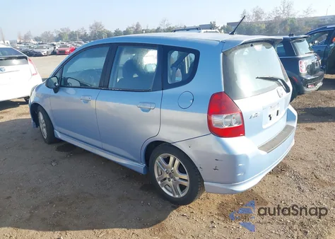 2008 Honda Fit Sport from USA, damaged, VIN JHMGD38668S060439